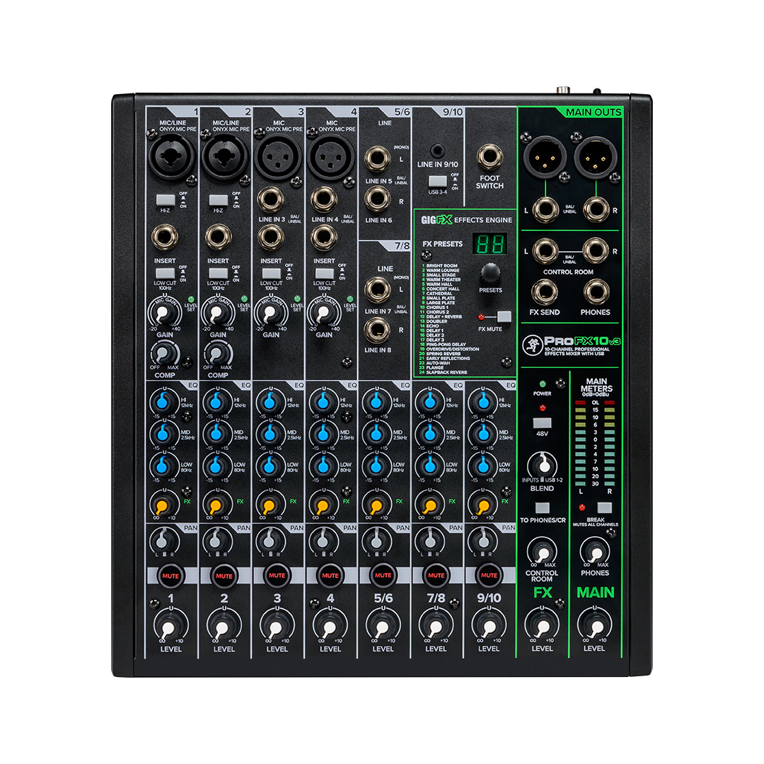 Mackie ProFX10v3 Audio Mixer